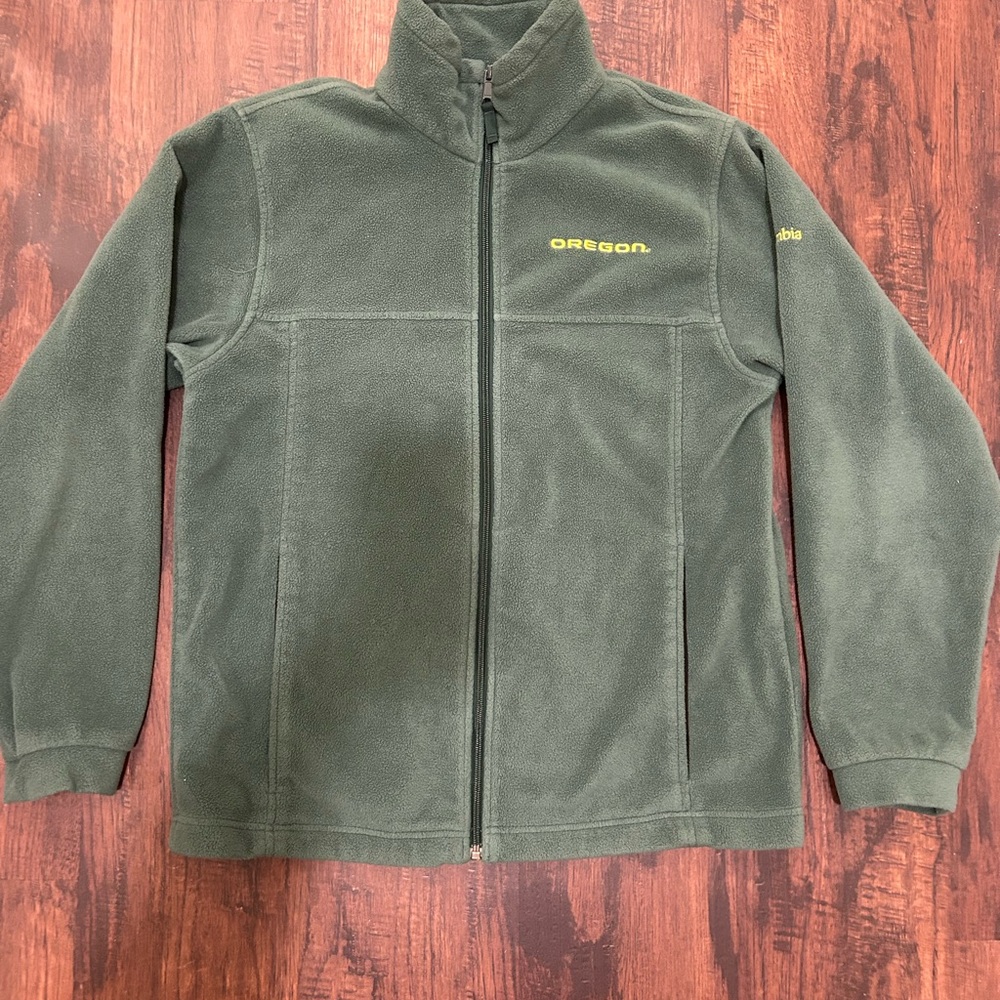 Columbia Oregon Green Fleece Jacket